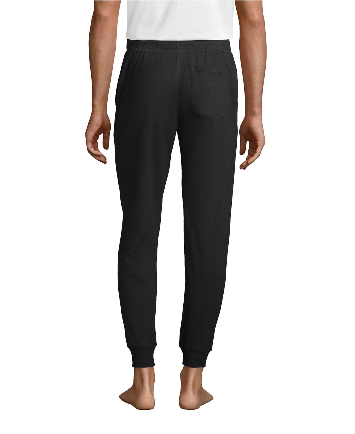 Lands' End Big & Tall Knit Jersey Sleep Jogger