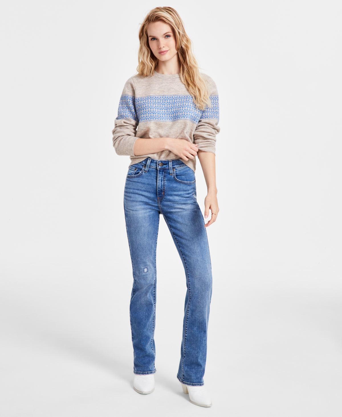 Levi's 725 High-waist Classic Stretch Bootcut Jeans