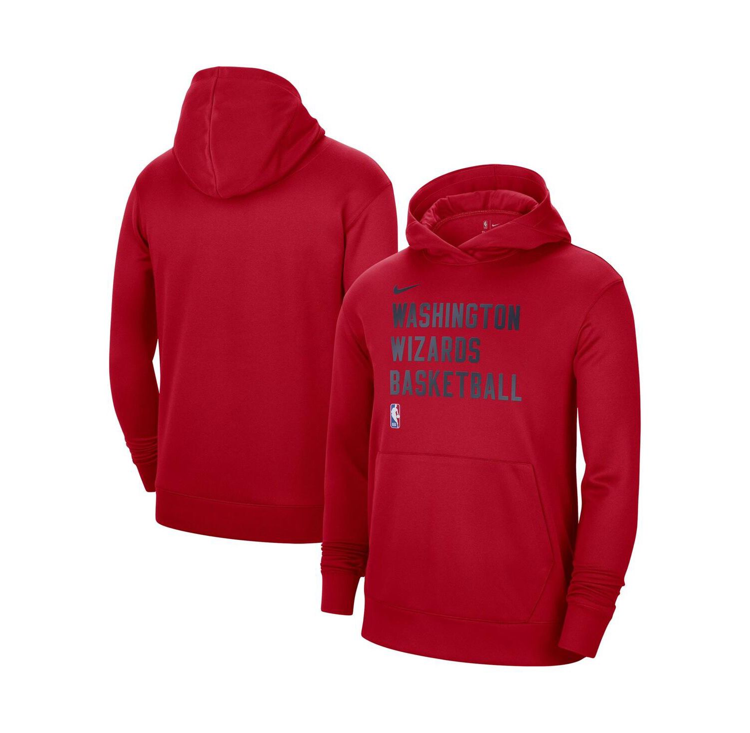Men's and Women's Red Washington Wizards 2023/24 Performance Spotlight On-Court Practice Pullover Hoodie