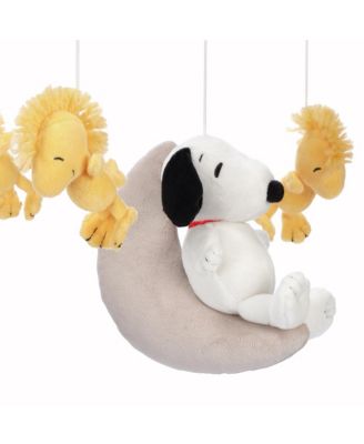 Snoopy Love Musical Baby Crib Mobile Soother Toy