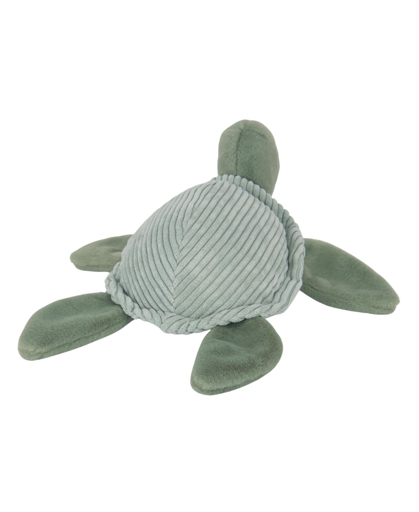 Детская мягкая игрушка Lambs & Ivy Shelly 11.5" Soft-Ribbed Sea Turtle Plush, цвет: Зелёный — фото 5