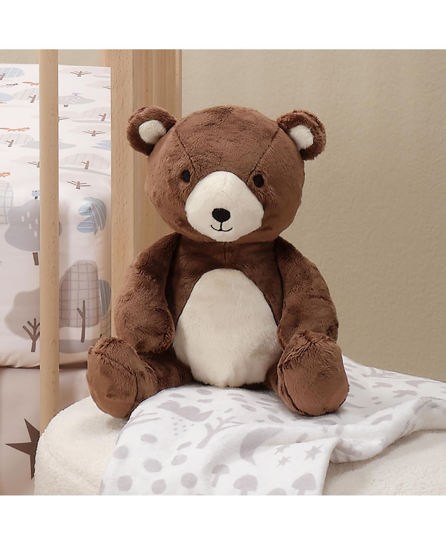 Детская мягкая игрушка Bedtime Originals Buster Bear 13½" Plush, цвет: Коричневый — фото 5