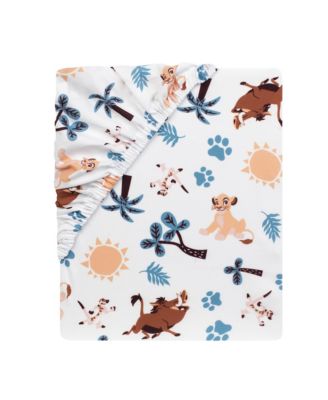 Disney Baby Lion King Adventure Blue 3-Piece Mini Crib Bedding Set