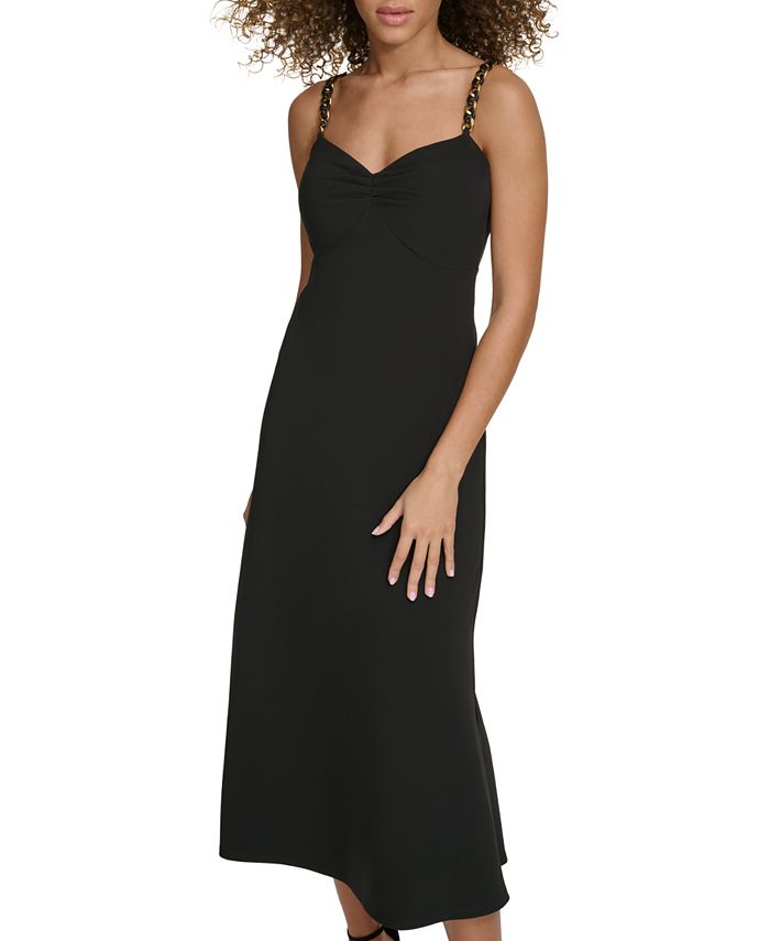 Kathy Sleeveless Chain Midi Dress main image 1