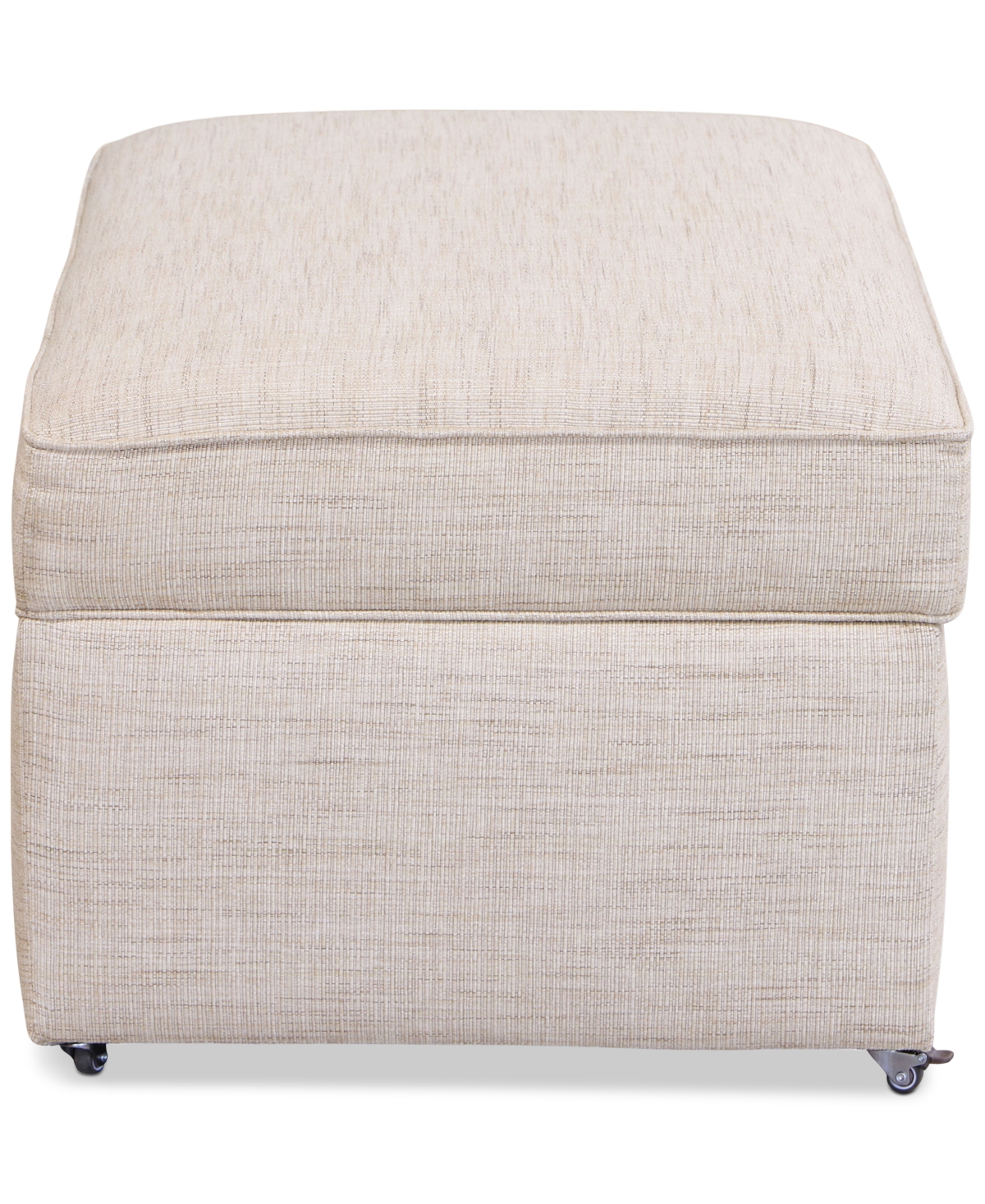 Macy's Kaelie 40" Fabric Storage Bench, Created For  In Camel