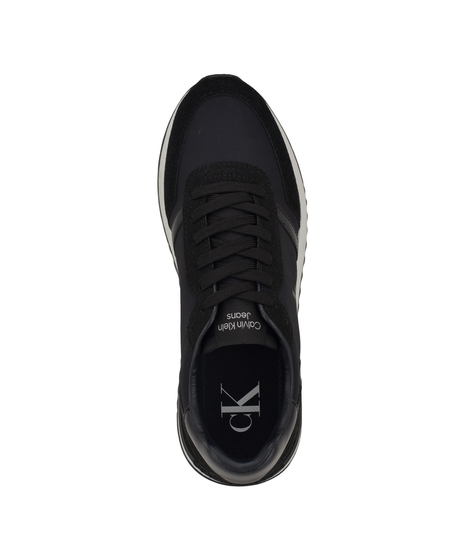 Мужские кроссовки Calvin Klein Picio Lace Up Casual, цвет: Чёрный — фото 4