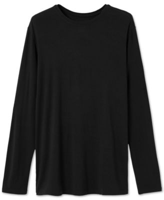 SAXX - Men's Snooze Relaxed-Fit Solid Long-Sleeve Sleep T-Shirt