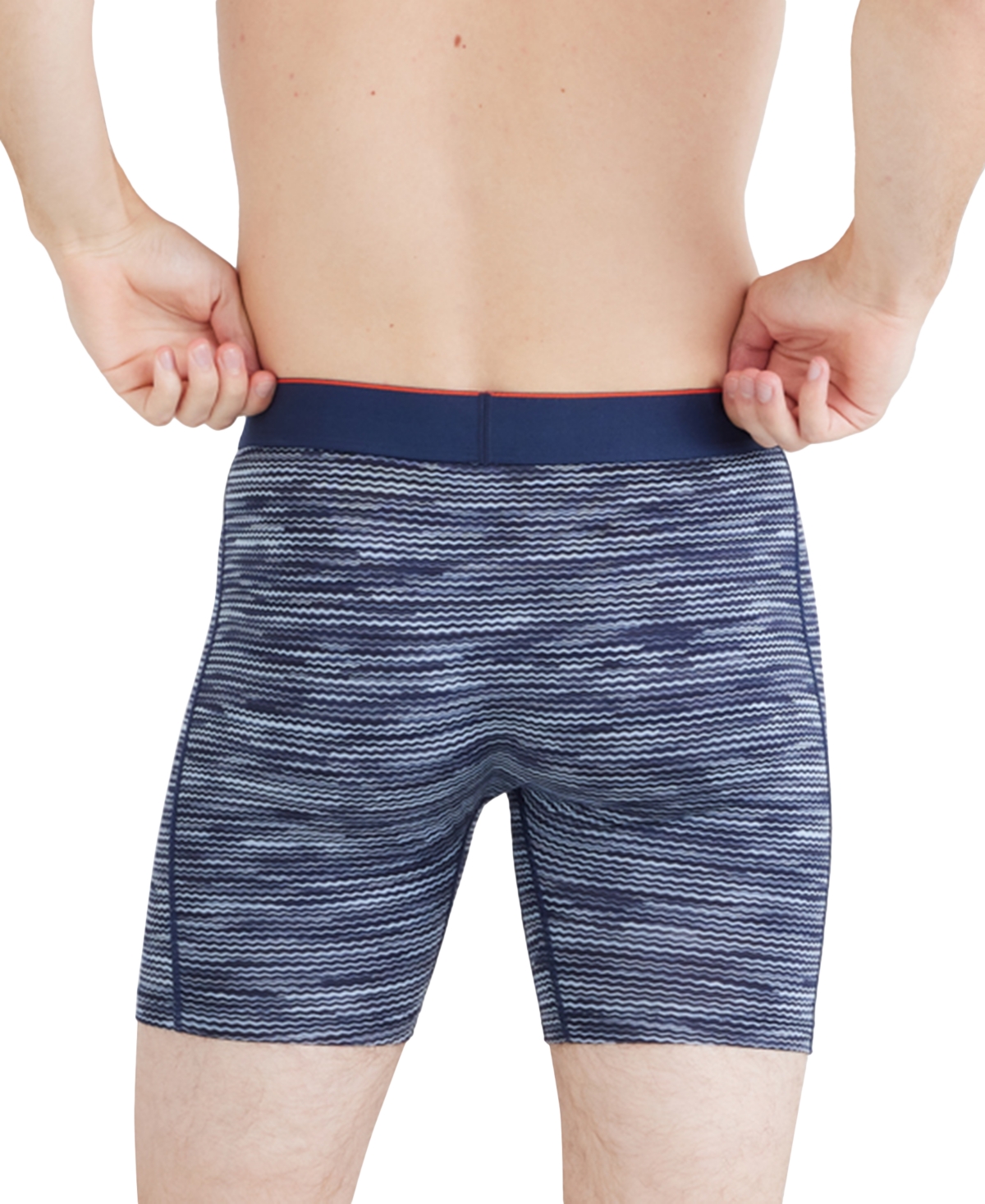Saxx Assorted 3-pack Slim Fit Multi-sport Mesh Boxer Briefs In Wavelength