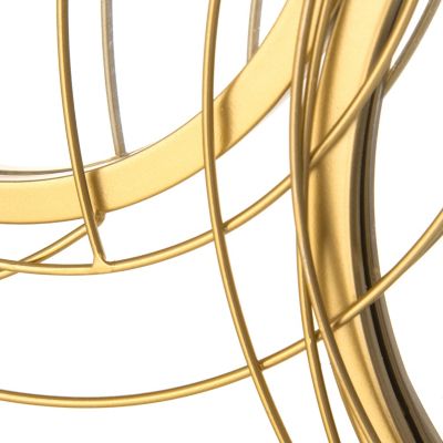 Modern Metal Wall Decor: Mirror Sculptures for Home