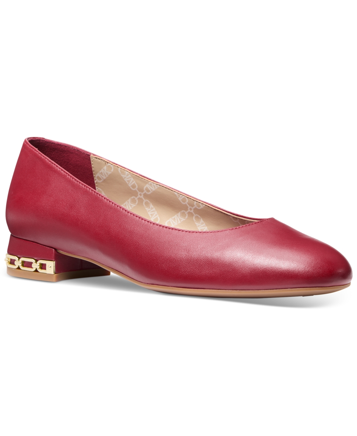 Michael Michael Kors Women's June Chain-Detail Ballet Flats