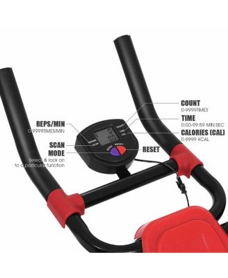 Abdominal Workout Equipment with LCD Monitor for Home Gym