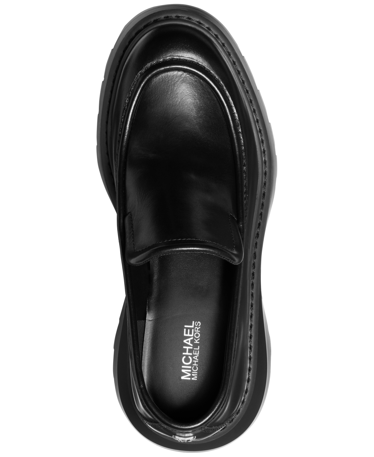 Michael Michael Kors Women's Shiloh Leather Lug Loafers