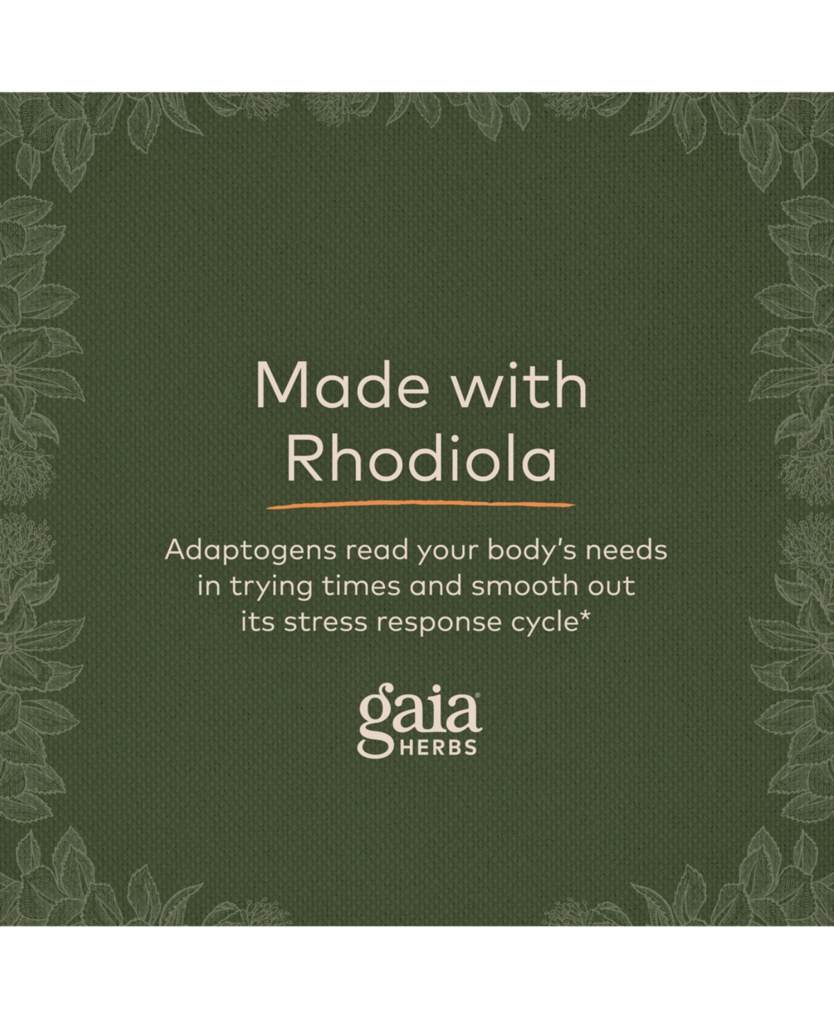 Gaia Herbs Adrenal Health Daily Support - With Ashwagandha