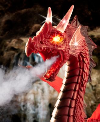 Remote Control Smoke Breathing Dragon Toy