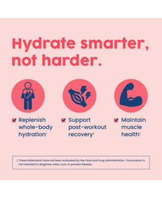 Native Hydrate, Zero Sugar, Electrolytes Powder with BCAAs, Mixed Berry Hydration, Keto & Paleo Friendly, 30 Servings