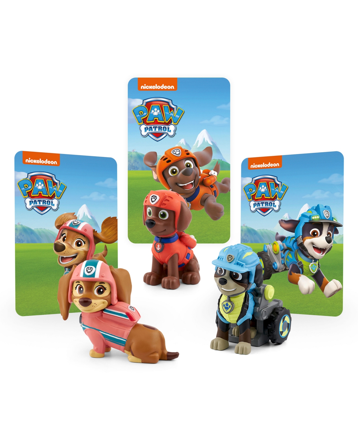 Tonies Paw Patrol Rex, Zuma, Liberty Audio Figurine In No Color