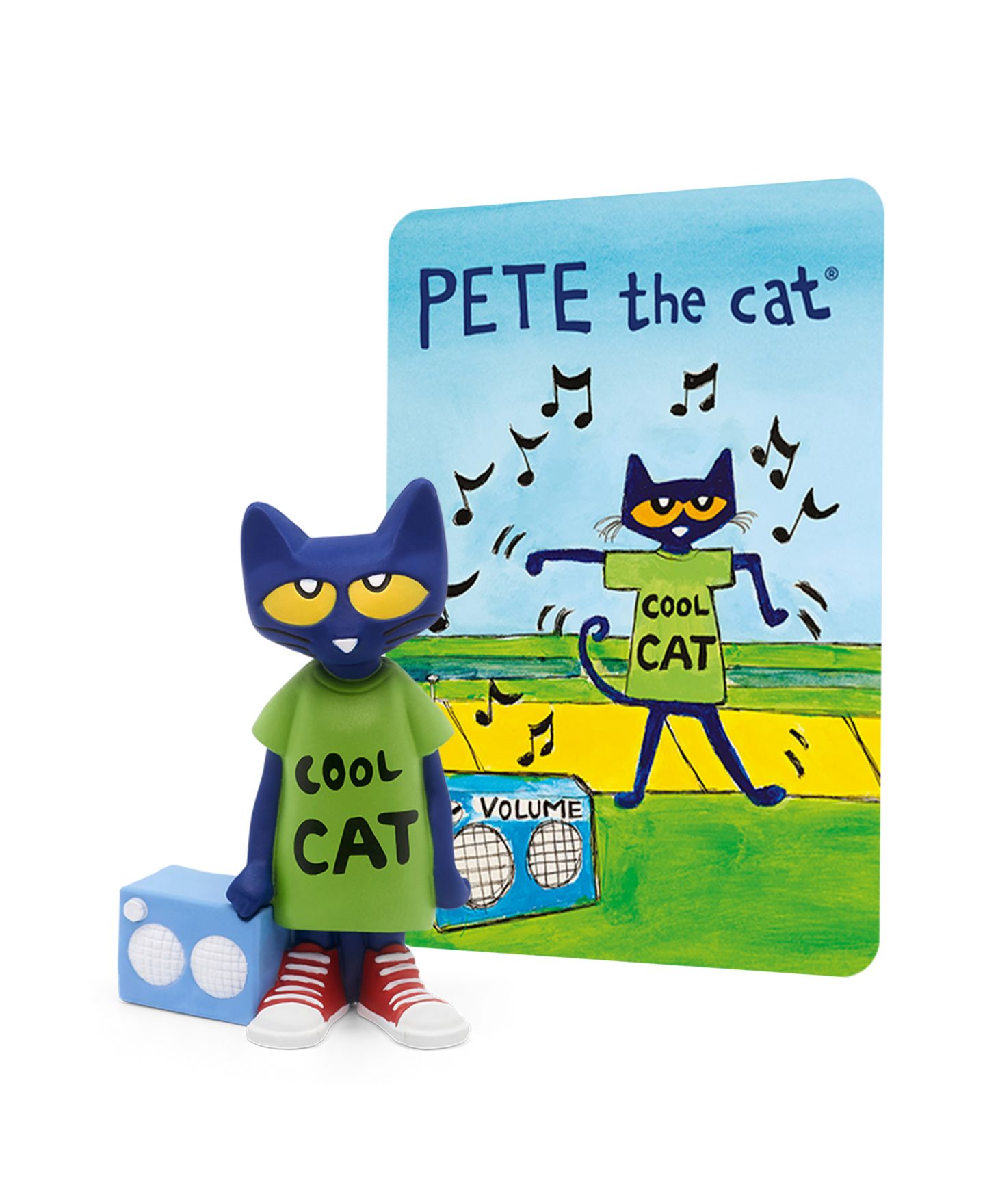 Детские фигурки Tonies Pete the Cat and Pete the Cat Rock on Figurine, 2 Pack — фото 4