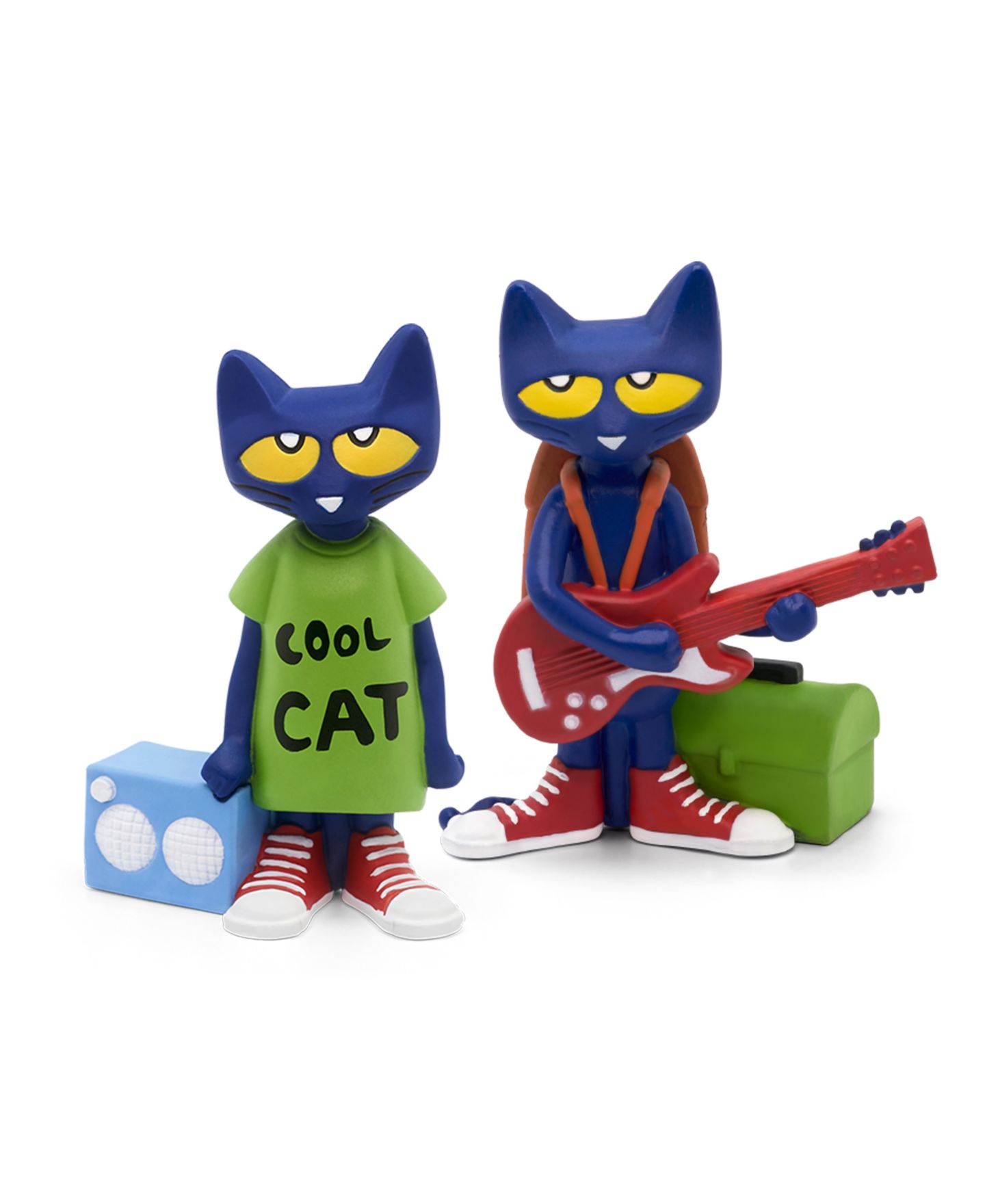 Детские фигурки Tonies Pete the Cat and Pete the Cat Rock on Figurine, 2 Pack — фото 1