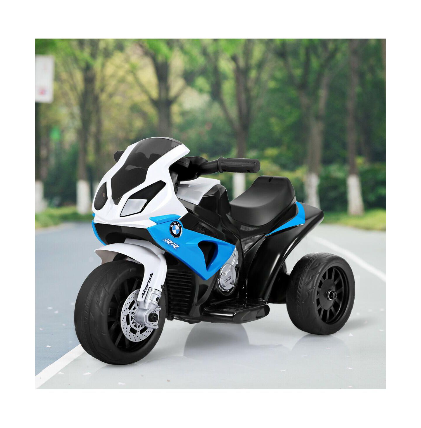 Детская игрушка Gymax Kids Ride-On Motorcycle BMW Licensed 6V Electric 3-Wheel, 44-lb Capacity, Ages 18-36 Months, цвет: Чёрный, вариант 1 — фото 3