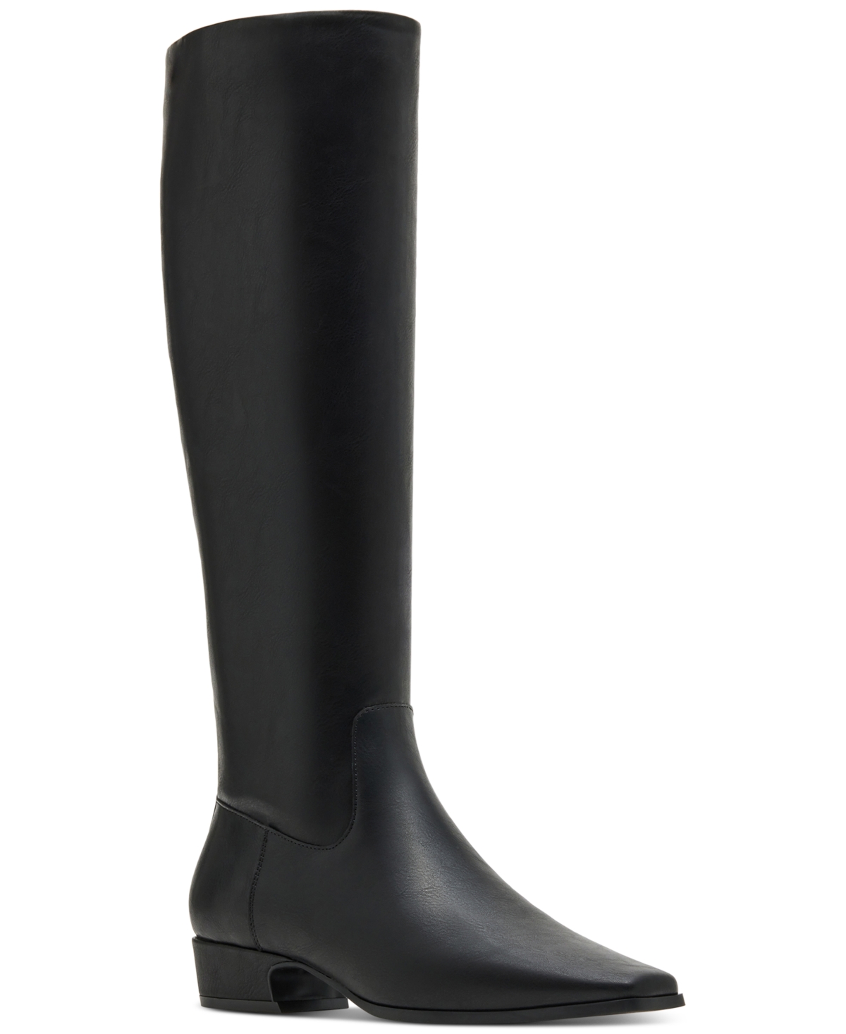 Florence Snip-Toe Knee-High Boots - Light Snake Multi