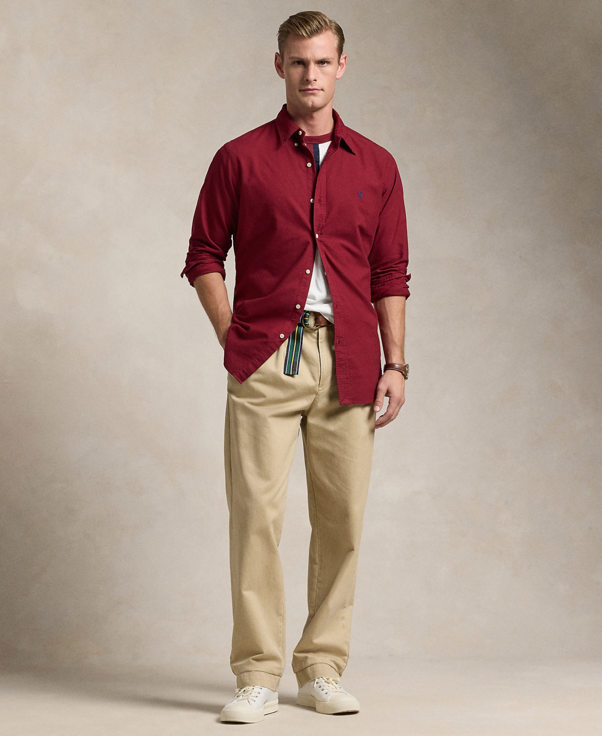 Polo Ralph Lauren Men's The Iconic Cotton Oxford Shirt