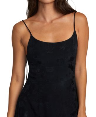 RVCA Juniors' Invisible Man Side-Slit Midi Dress - Macy's