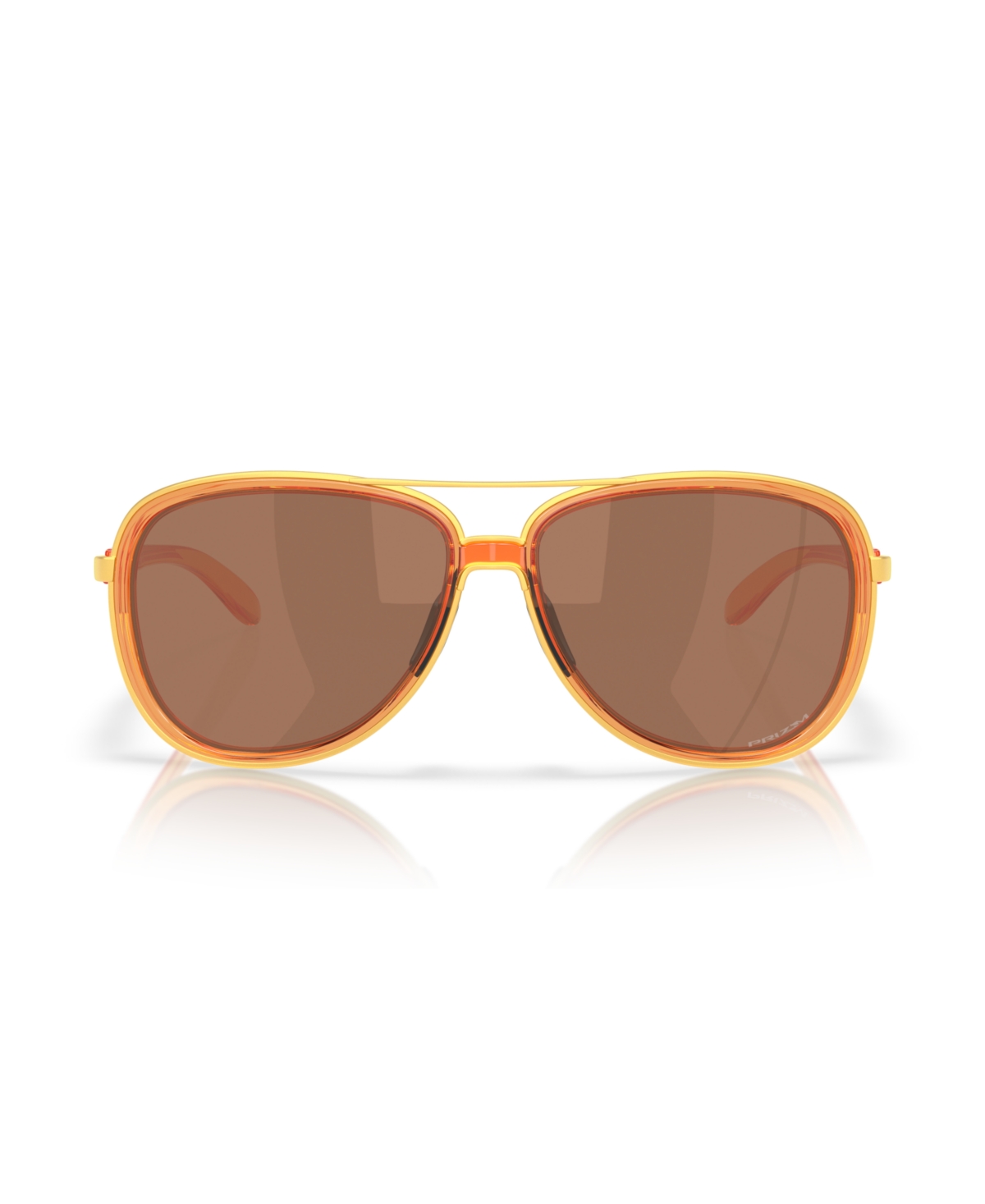 Oakley Woman Sunglass Oo4129 Split Time In Transparent Ginger