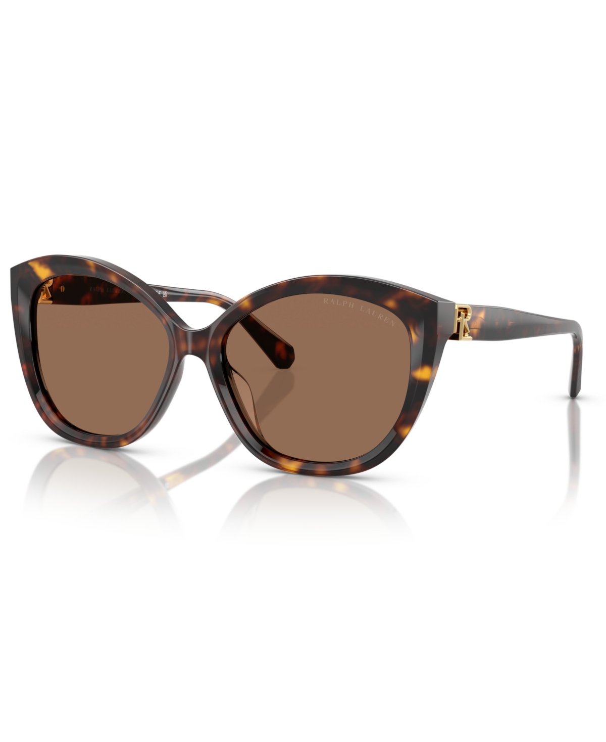 Polo Ralph Lauren Women's Sunglasses Rl8225u In Dark Havana