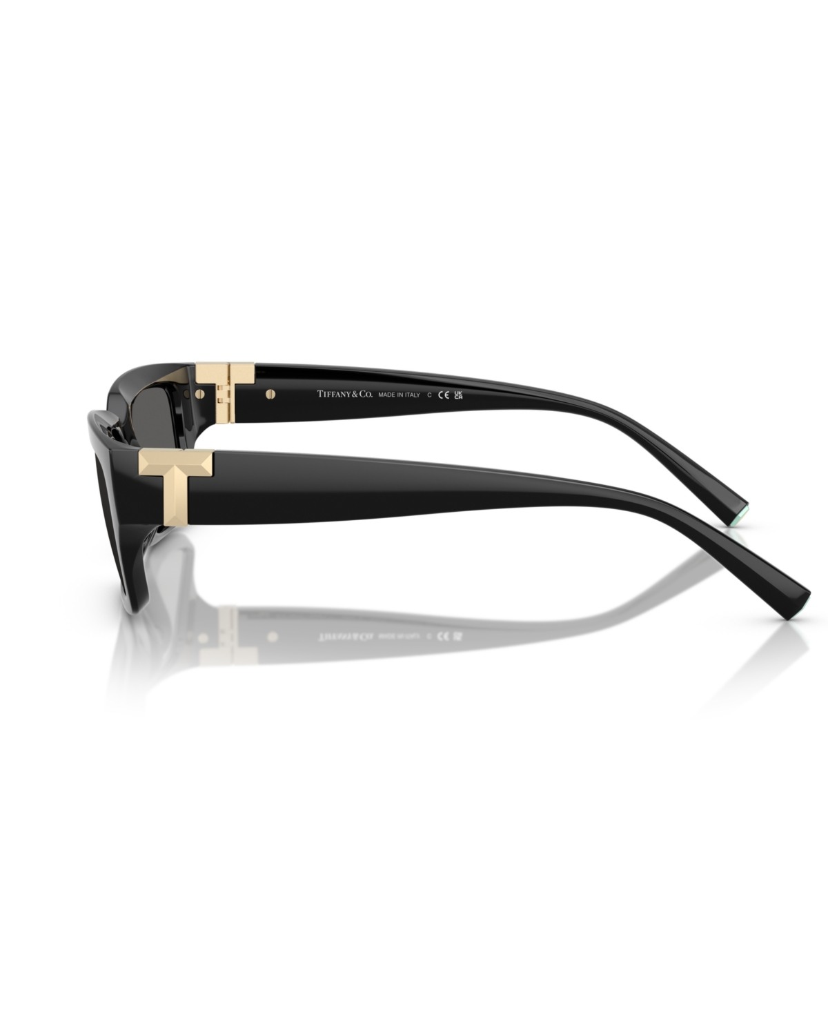 Tiffany & Co Womens Brown Tf4226u Rectangle-frame Tortoiseshell Acetate Sunglasses In Havana