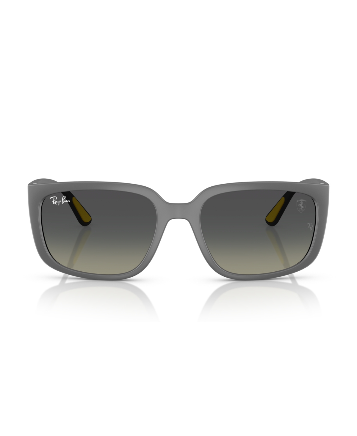 Ray Ban Unisex Round Sunglasses, Rb4443m In Gray