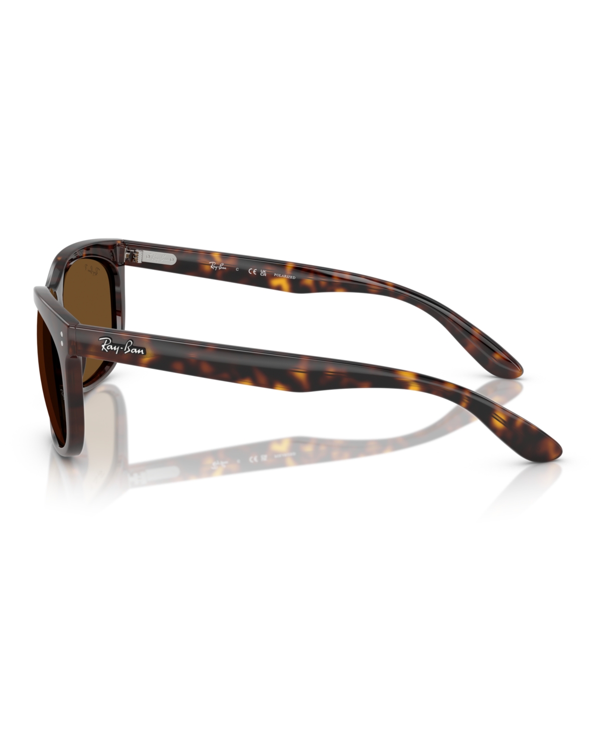 Ray Ban Unisex Polarized Balorette Sunglasses, Rb2389 In Havana