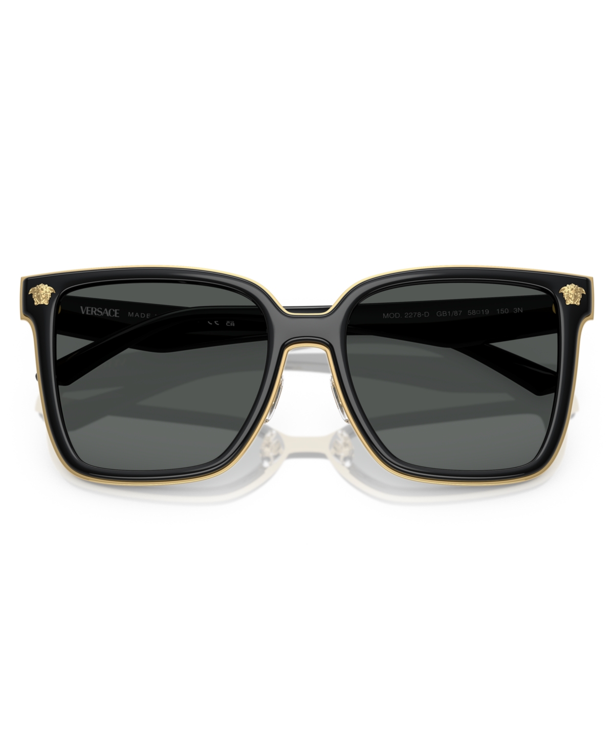 Versace Women's Sunglasses Ve2278d In Black