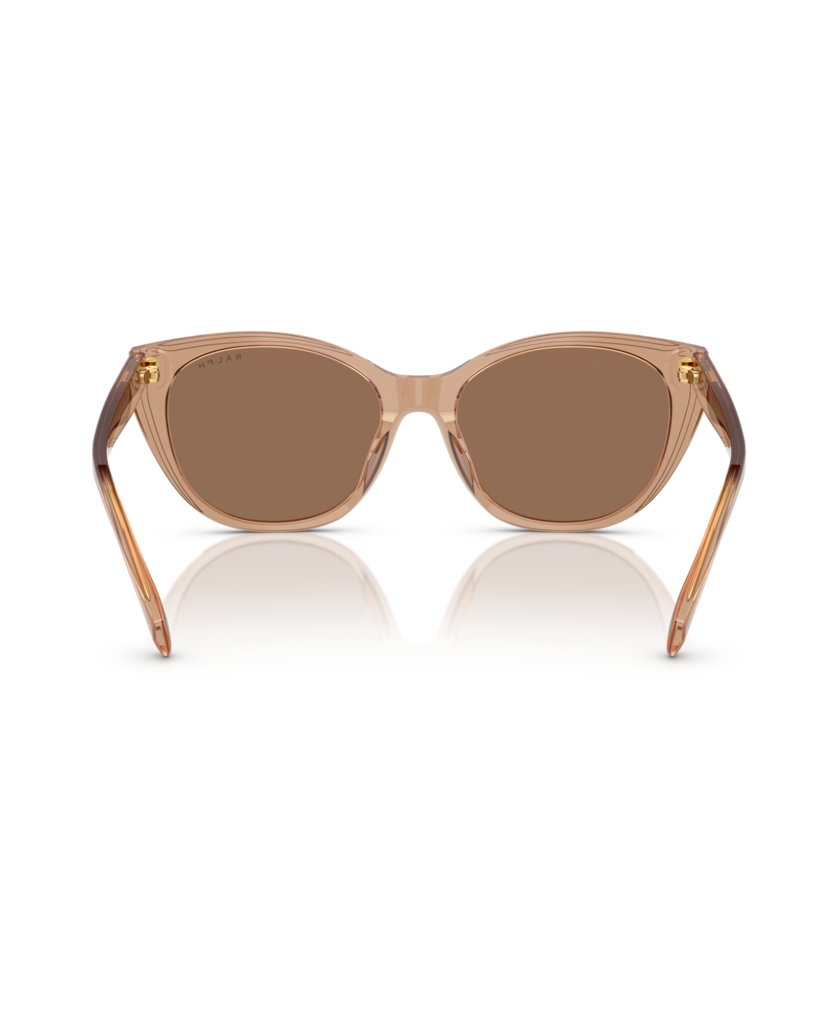 Shop Ralph Lauren Women's Sunglasses Ra5324u In Shiny Transparent Brown
