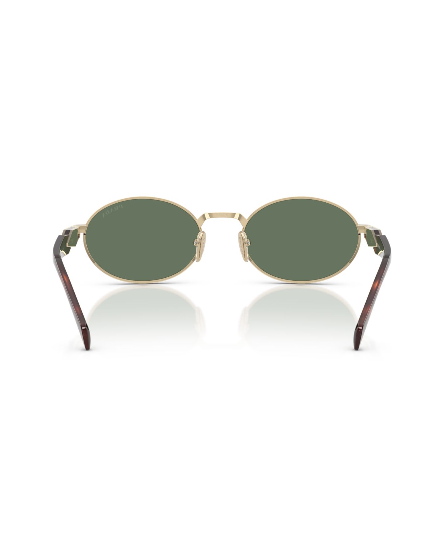 Женские солнцезащитные очки Prada Sunglasses PR65ZS, цвет: Тёмный зелёный — фото 2