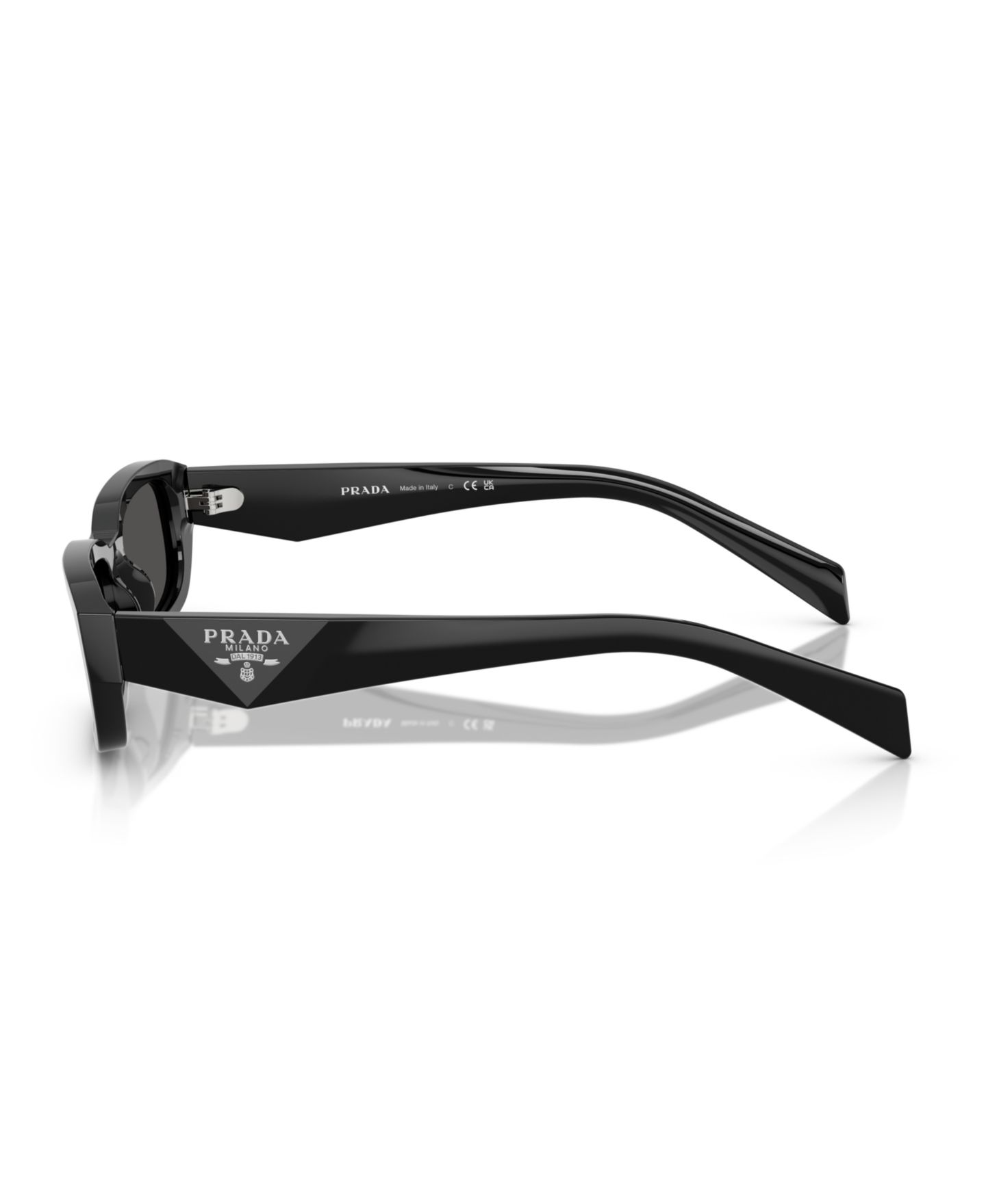 Женские солнцезащитные очки PRADA Sunglasses PR B06S, цвет: Чёрный — фото 4