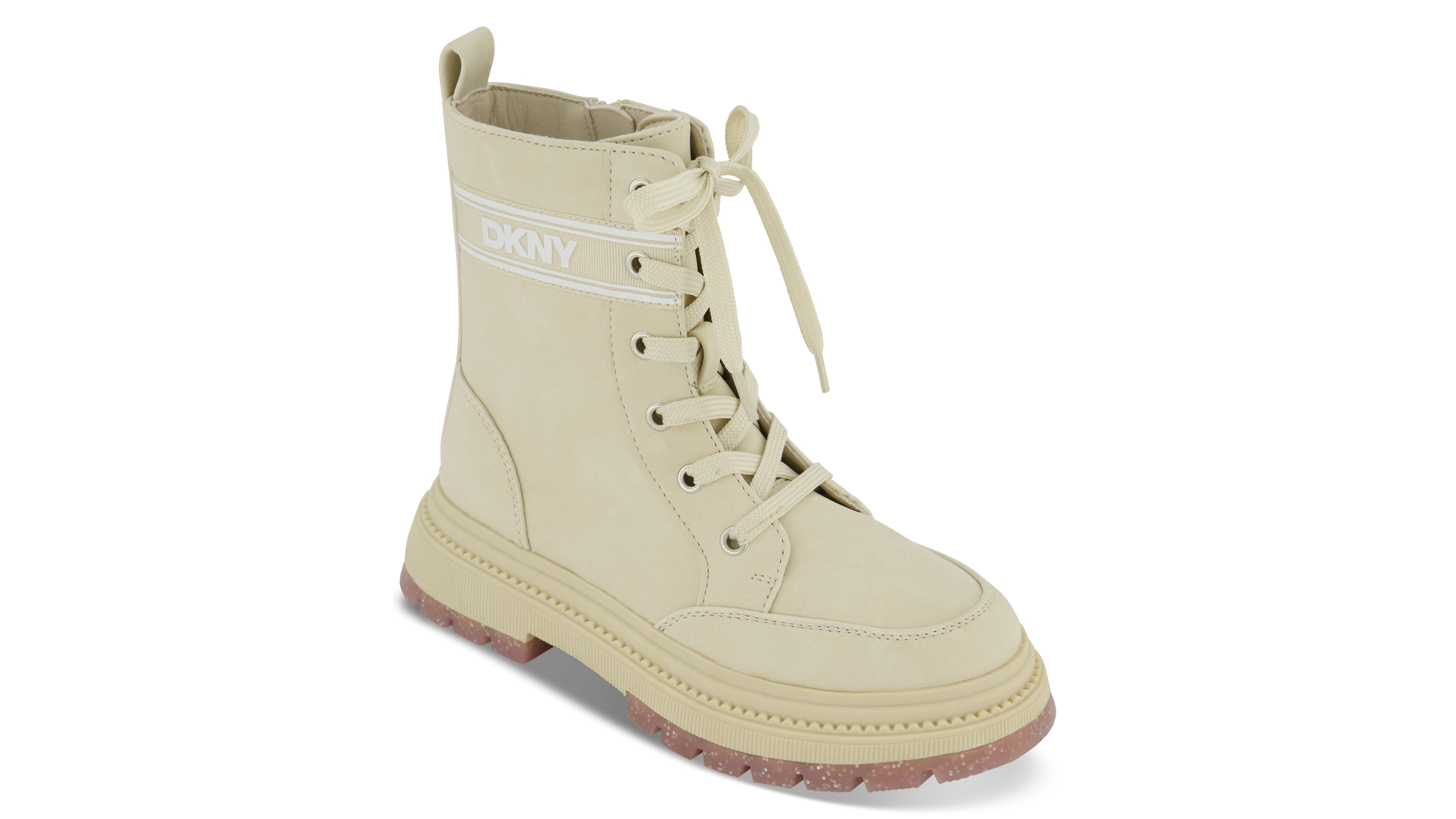 Dkny Little & Big Girls Crissa Logo Webbing Boots