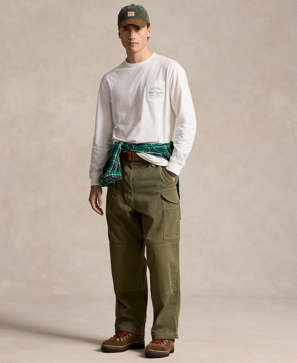 Polo Ralph Lauren Men's Classic-Fit Slub Jersey Graphic T-Shirt