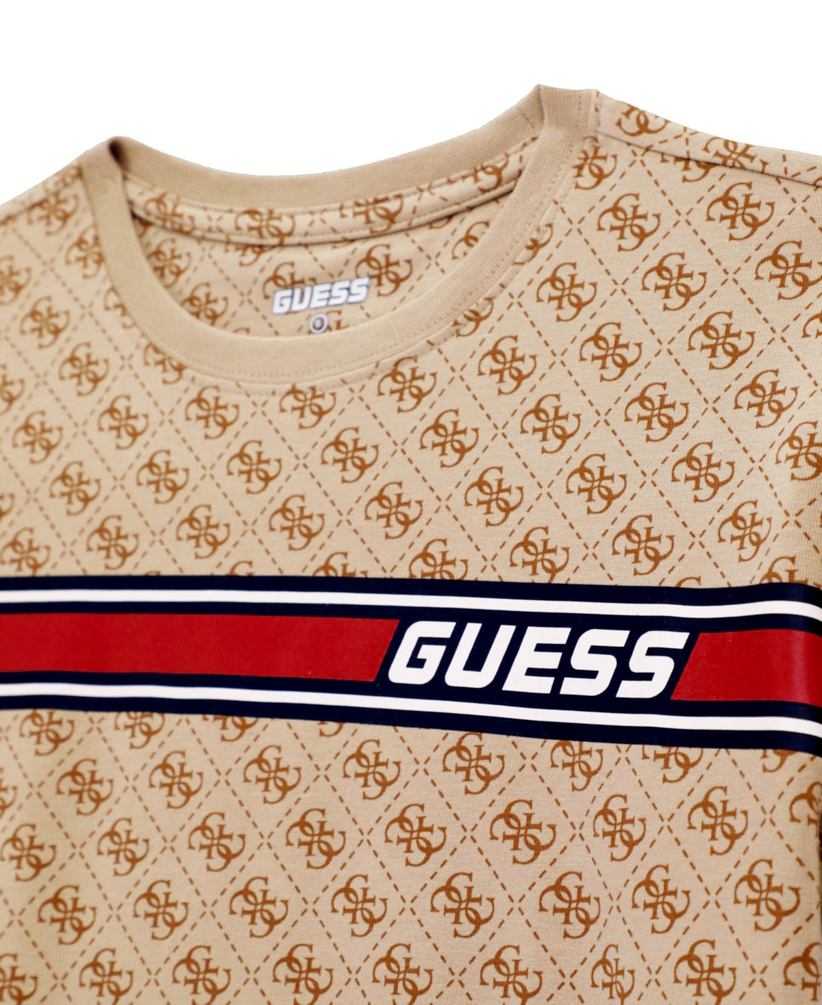 Guess Big Boy Quatro G Printed Short Sleeve T-Shirt