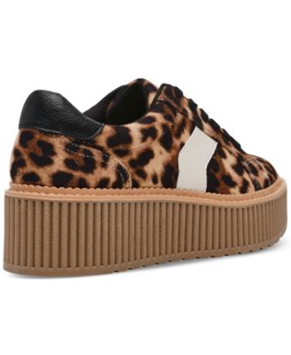 DV Dolce Vita Women's Bubbles Platform Lace-Up Sneakers