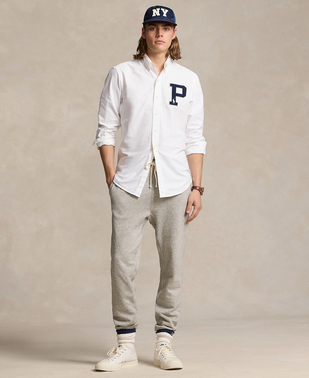 Polo Ralph Lauren Men's Classic-Fit Logo Patch Oxford Shirt