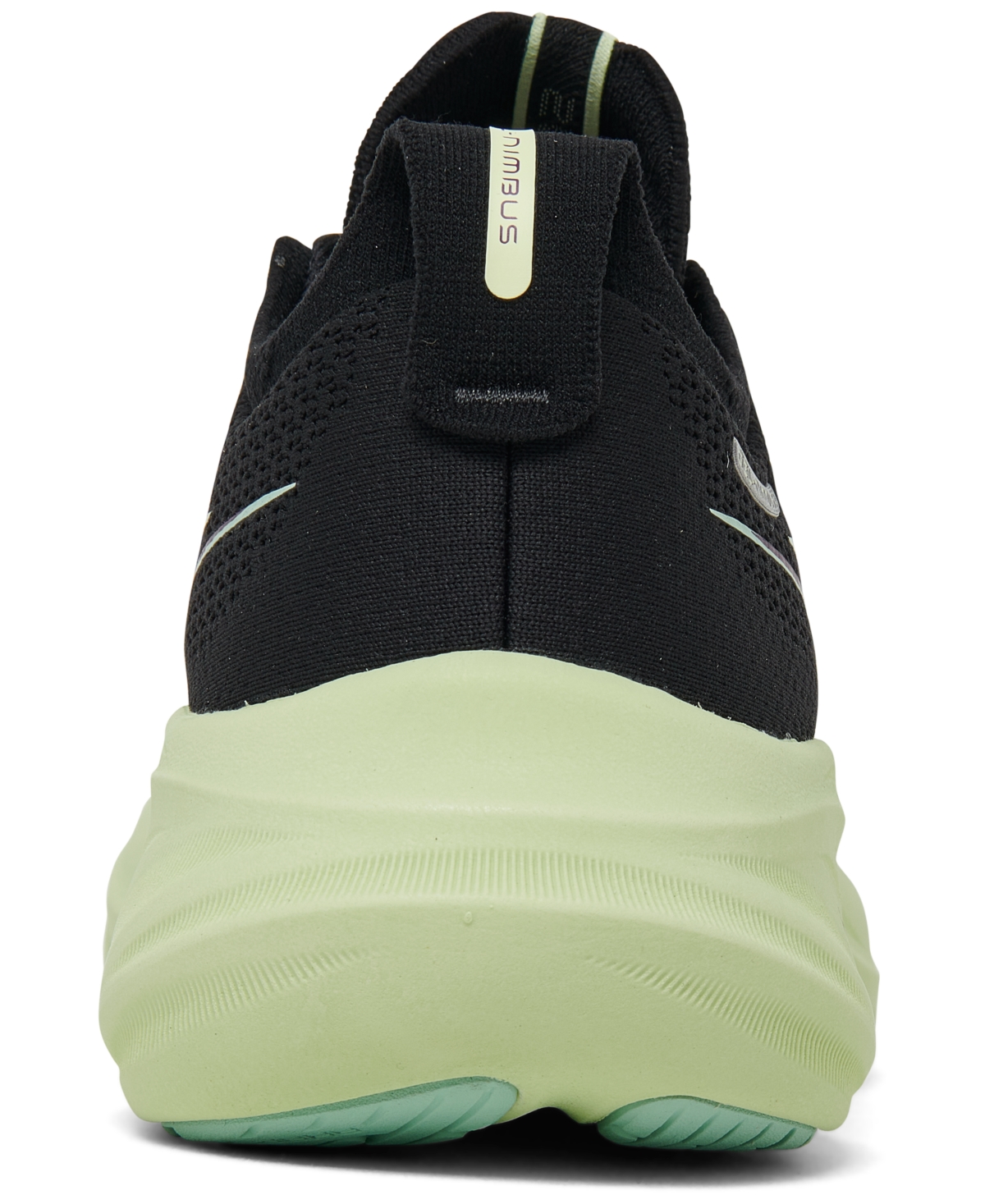 Shop Asics Women's Gel-nimbus 26 Running Sneakers From Finish Line In Black,matcha