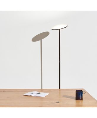 Sky 63" Super Bright LED Torchiere Modern Floor Lamp with Adjustable Head