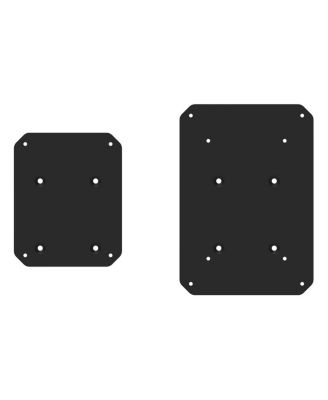 SX22 22" Tall Fillable Speaker Stands with Isolation Feet