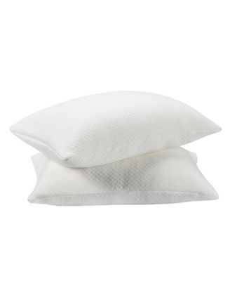 2Pack Shredded Memory Foam Bed Pillows Bamboo Rayon Cooling Cover 28''x18''