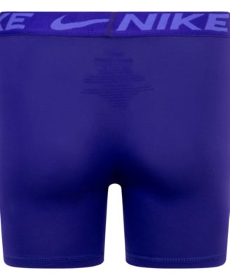 Big Boys Dri-FIT Polyester Color Pop Boxer Briefs Underwear, 5-Pack