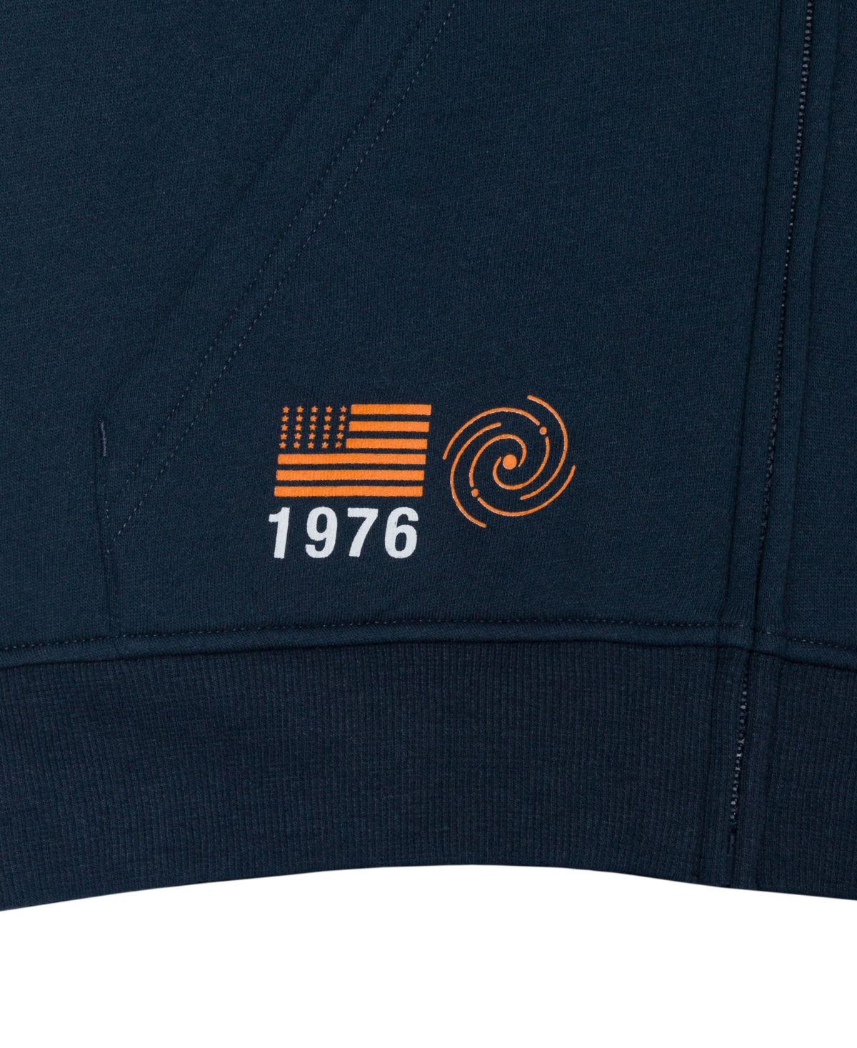 Nasa Big Boys Full Zip Graphic Hoodie