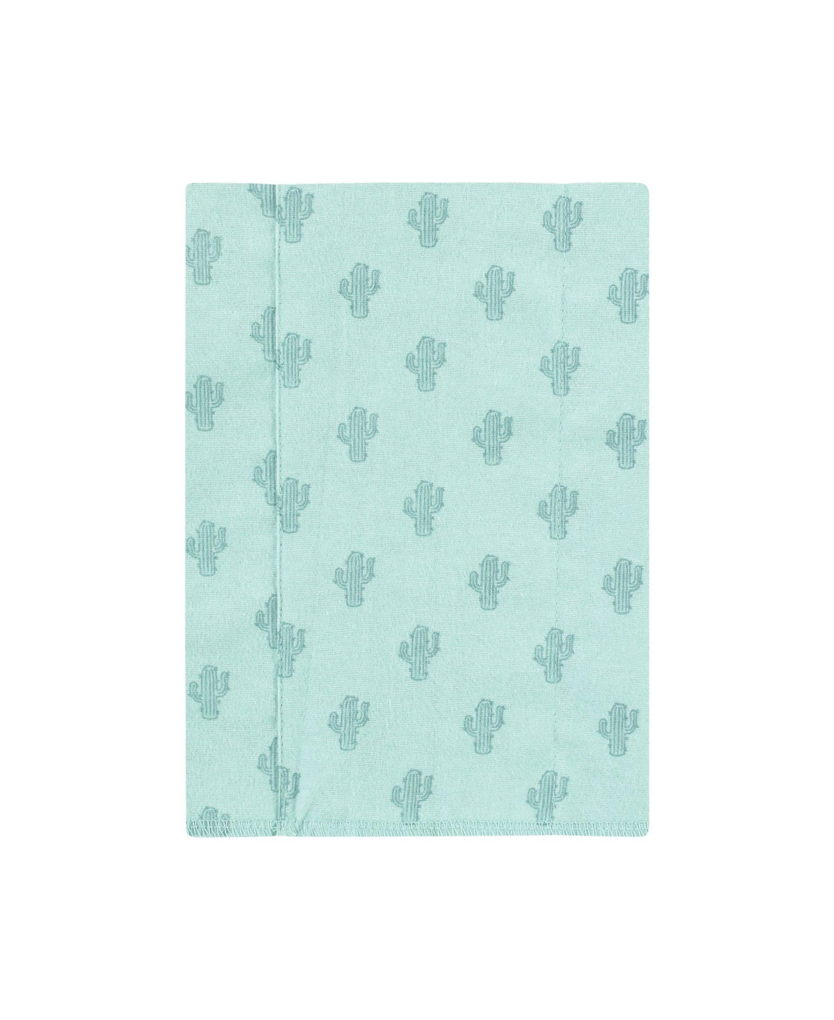 Hudson Baby Unisex Gentle 4-Pack Cotton-Poly Flannel Burp Cloths