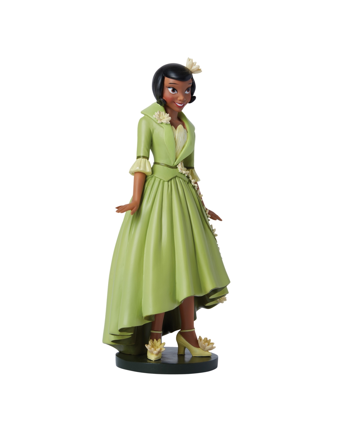 Enesco Disney Showcase Botanical Tiana Figurine In Multi