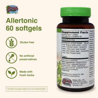 ALLERTONIC 60 CT SOFTGELS