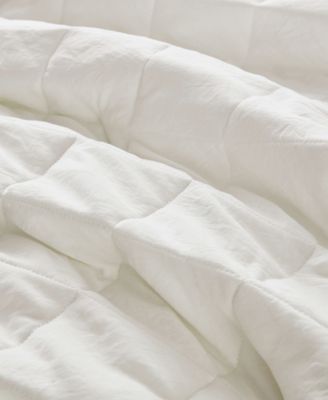 Phoebe Diamond Quilted Ruffle Edge 2-Pc. Comforter Set, Twin/Twin XL